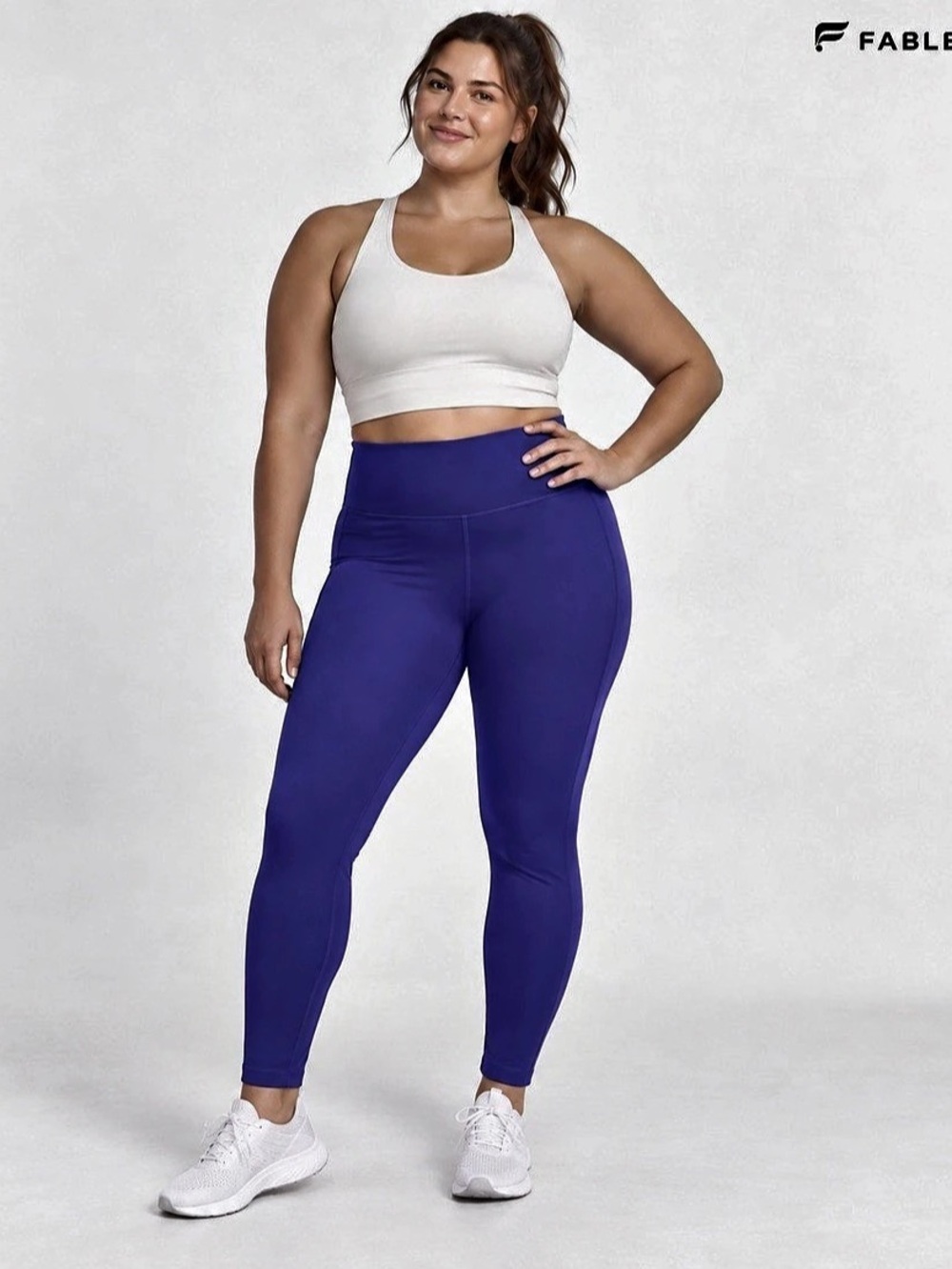 Fabletics PowerForm Purple High Rise Leggings XL NWT